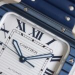 Cartier Santos Blue Dial 39.8mm - Image 4