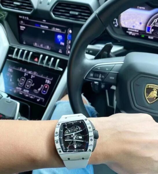 Richard Mille White Dial Integrated Movement RMUL2 Movement