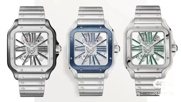 Cartier Santos Black Dial 39.8mm