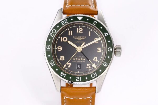 Longines Black Dial 42mm Brand Spirit Series ZuIu