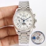 Longines Black Dial LGS Brand L2.773.4 Moonphase - Image 2