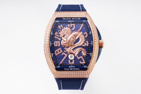 Franck Muller Yacht-Master Blue Dial 54mm