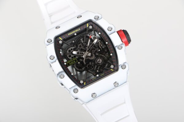 Richard Mille Grey Dial 94mm Integrated Movement Gem-Set RICHARDMILLE