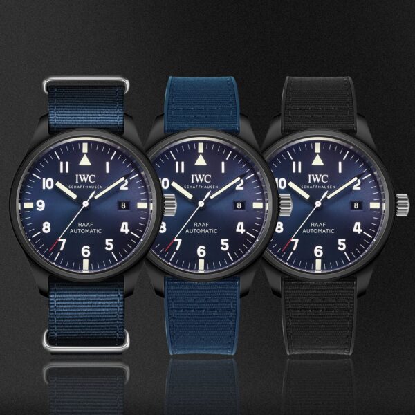 IWC Black Dial 11.4mm IWCTOP GUN Series M+V2