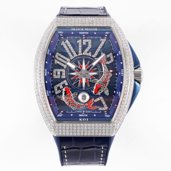 Franck Muller Yacht-Master Blue Dial 54mm