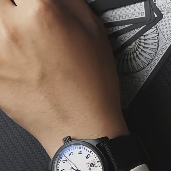 IWC Black Dial IWCA Bracelet Bracelet. Limited