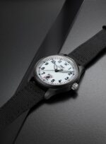 IWC Black Dial IWCA Bracelet Bracelet. Limited - Image 8