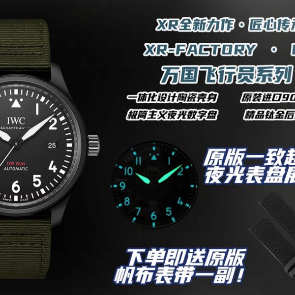 IWC Pilot Black Dial