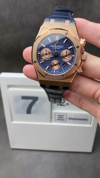 Audemars Piguet Chronograph Rose Gold Shipping