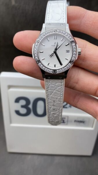 HB Factory Hublot Diamond Bezel Quartz Shipping