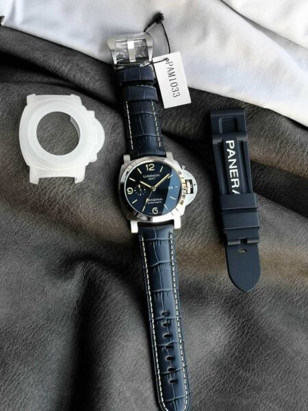 VS Factory Panerai Blue Dial 44mm OFFICINE LUMINOR GMT PAM1033