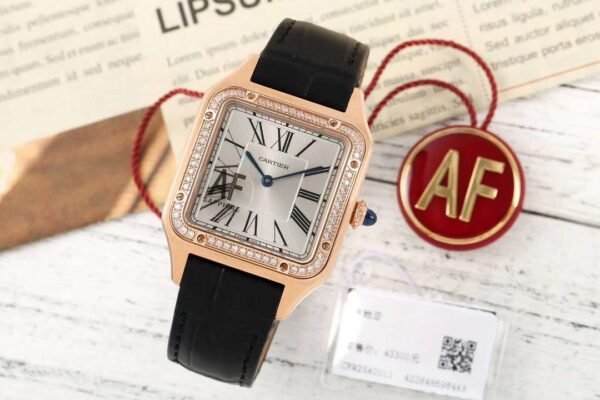 AF Factory Cartier Santos Blue Dial