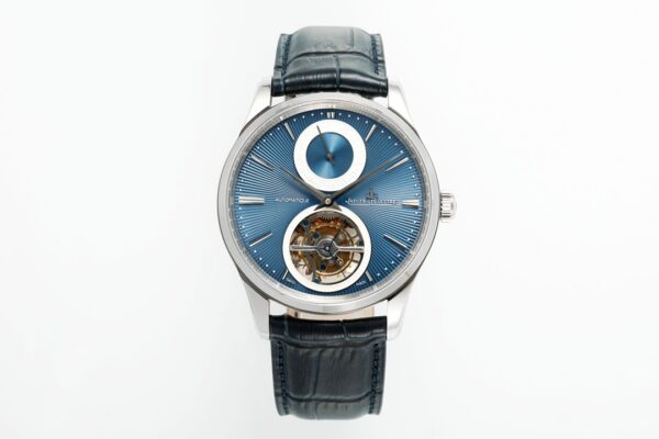 APS Factory Jaeger-LeCoultre Blue Dial 40mm Tourbillon Brand Moulded Integrated