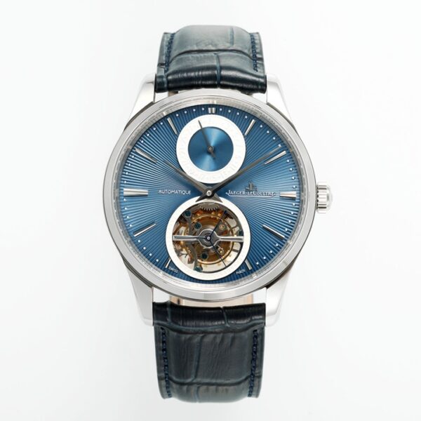 APS Factory Jaeger-LeCoultre Blue Dial 40mm Tourbillon Brand Moulded Integrated