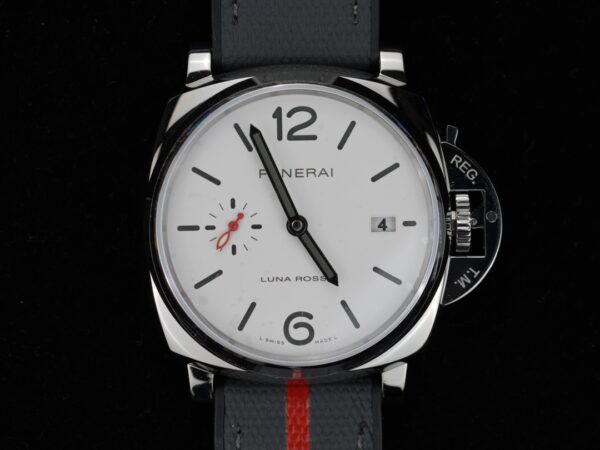 VS Factory Panerai White Dial 42mm Luminor Due Series Luna