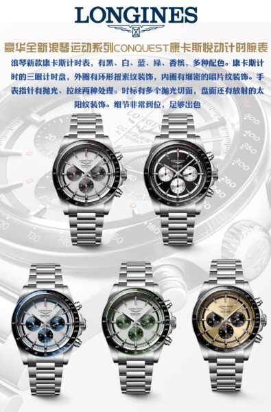 Longines HydroConquest Panda Dial 42mm