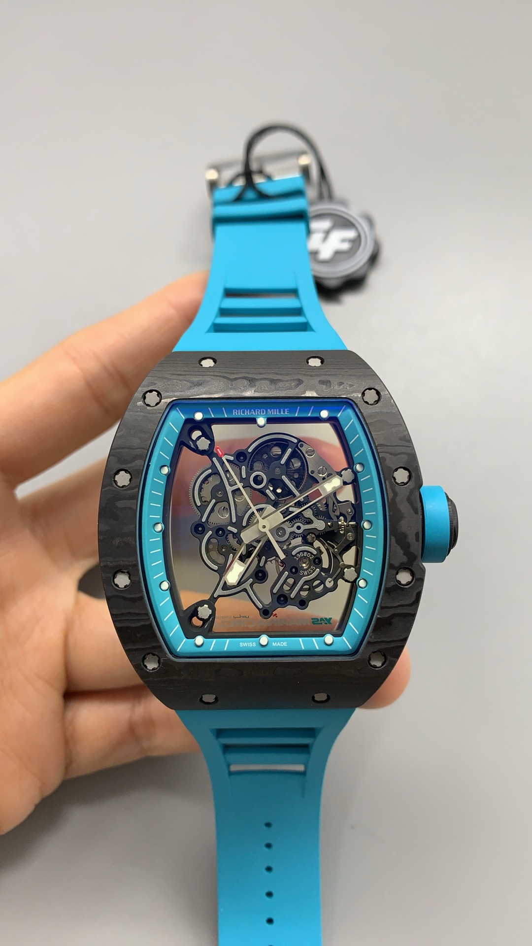 i1735137627_2649_9 ZF Factory Richard Mille rm055 Carbon Fibre Integrated - Image 1