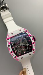 Richard Mille Pink Dial Rmf Carbon Fibre rm38-02 - Image 3