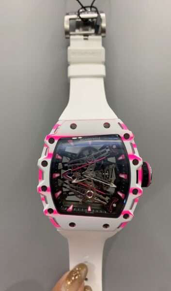 Richard Mille Pink Dial Rmf Carbon Fibre rm38-02