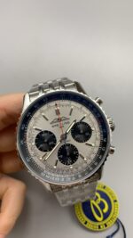 Breitling Panda Dial Bls Chronograph Hft8 - Image 2