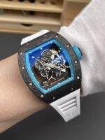 Richard Mille Blue Dial RM055 Carbon Fibre Shipping - Image 9