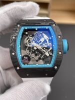 Richard Mille Blue Dial RM055 Carbon Fibre Shipping - Image 3