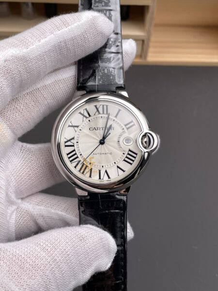 Cartier 42mm Leather Strap Shipping