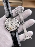 Cartier 42mm Leather Strap Shipping - Image 8