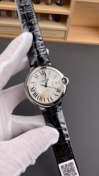 AF Factory Cartier 42mm Leather Strap Shipping