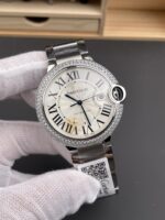 Cartier 42mm Diamond Bezel Shipping - Image 2