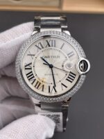 Cartier 42mm Diamond Bezel Shipping - Image 3
