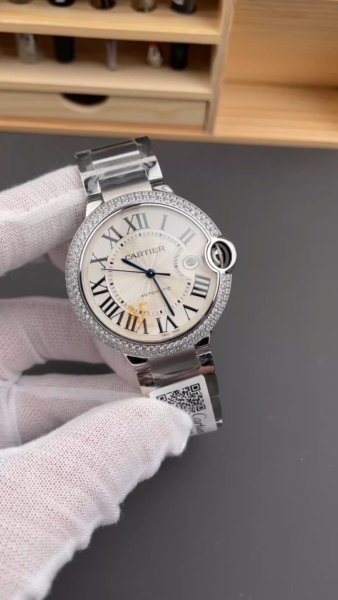 AF Factory Cartier 42mm Diamond Bezel Shipping