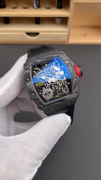 APS Factory Richard Mille RM35-02 Carbon Fibre Integrated