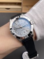 Breitling Ice Blue Dial GMT Rubber Strap Shipping - Image 9