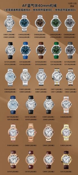 AF Factory Cartier Ballon Bleu