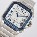 Cartier Santos Blue Dial 39.8mm - Image 3