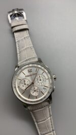APS Factory Audemars Piguet Series Chronograph Silver Leather - Image 2