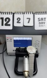 APS Factory Audemars Piguet Series Chronograph Silver Leather - Image 10