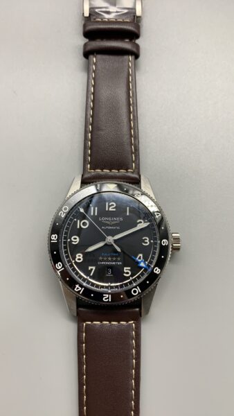 TW Factory Longines 43mm Leather Strap Shipping