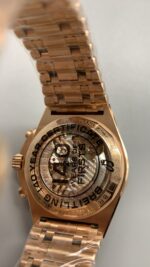 Breitling Meteorite Dial BLS Chronograph Rose Gold - Image 8