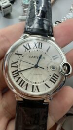 AF Factory Cartier 42mm Leather Strap Shipping - Image 5