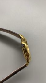 3K Factory Patek Philippe Yellow Gold Leather Strap - Image 9
