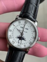 Blancpain White Dial 40mm Moonphase Roman Numerals Case - Image 4