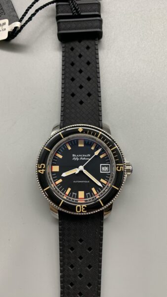 Blancpain Series Rubber Strap Shipping