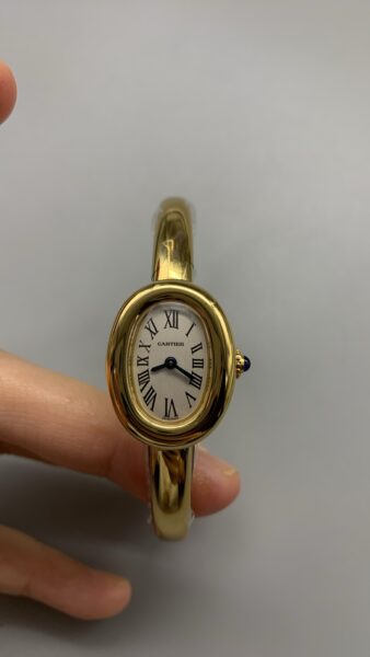 Cartier Yellow Gold mini Quartz