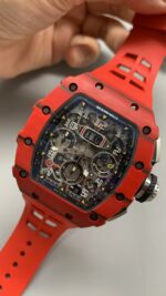 Richard Mille RM11-03 Chronograph Carbon Fibre - Image 3