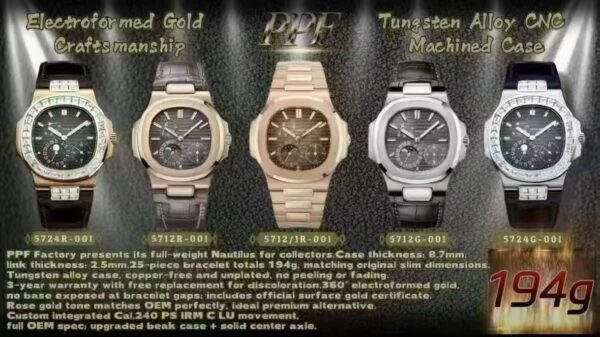 PPF Factory Patek Philippe Nautilus