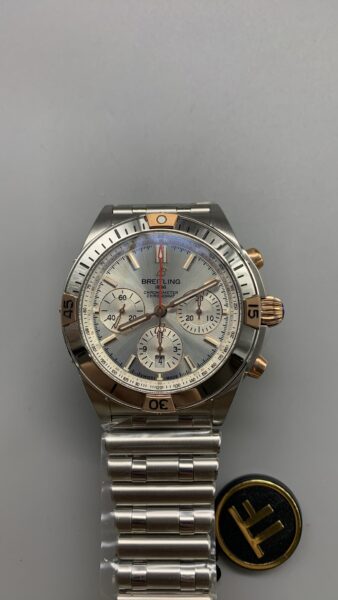 Breitling Two-Tone Chronograph Shipping