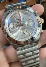 Breitling Two-Tone Chronograph Shipping - Image 4