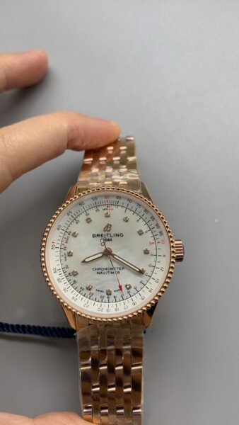 Breitling Navitimer Mother of Pearl Dial 35mm